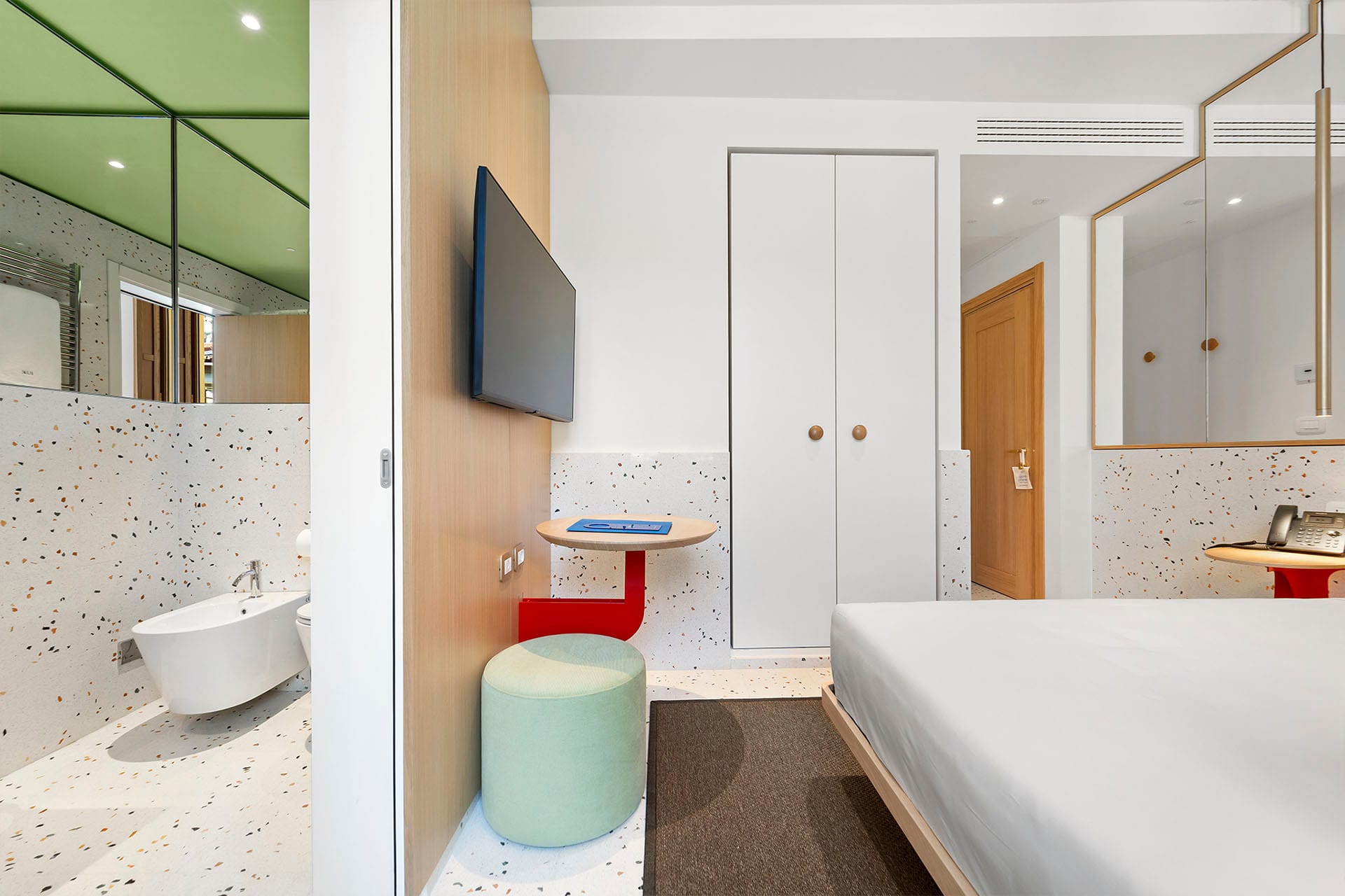 Detalle de Habitación Individual con baño